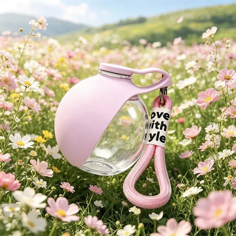 Portable Dog Water Bottle and Silicone Bowl