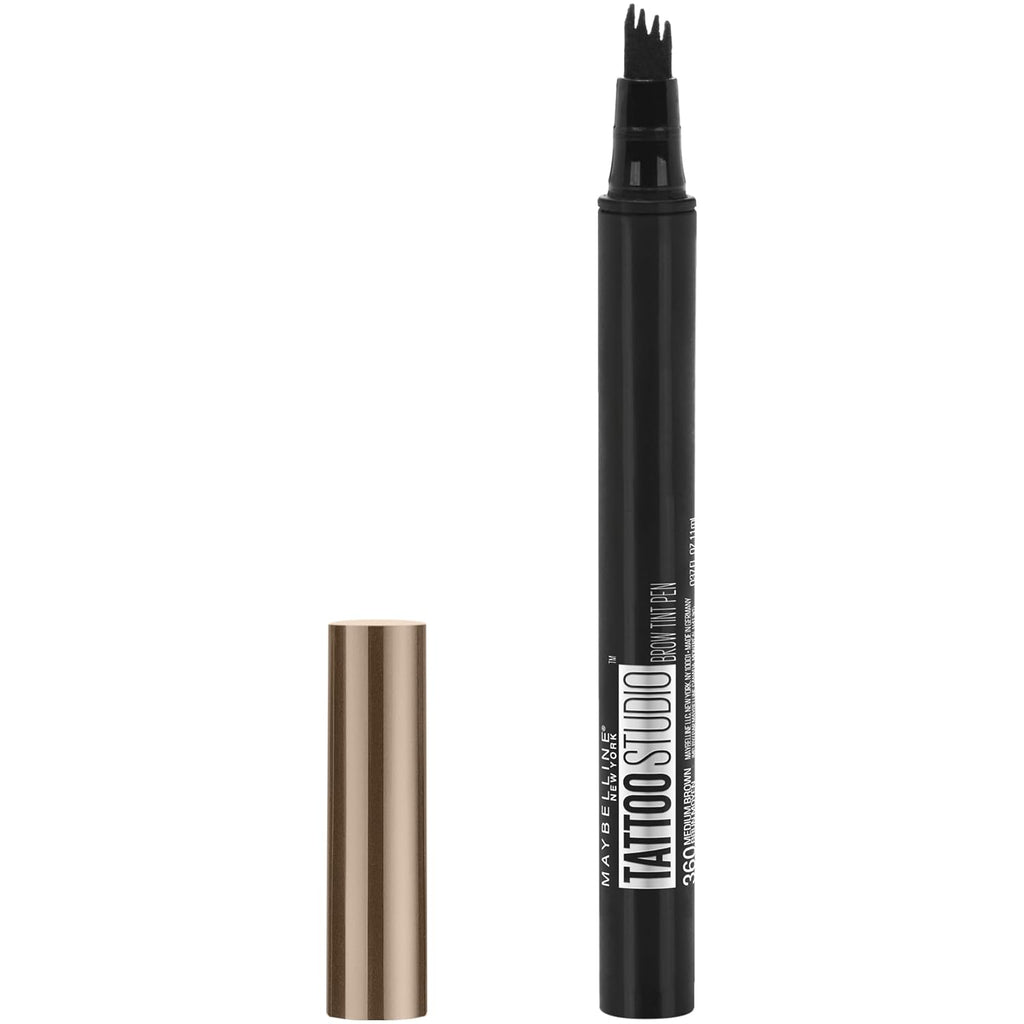 Achieve Flawless Brows with Maybelline New York TattooStudio Brow Tint Pen in Soft Brown - Long-Lasting, Smudge-Proof Formula